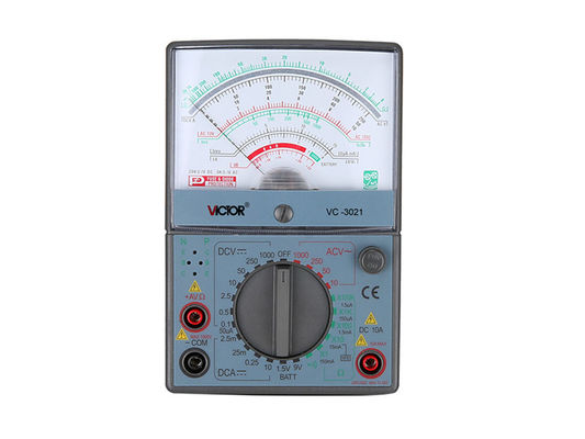 Grote Lcd Vertoning Analoog VICTOR Digital Multimeter 1000V 10A 200MΩ