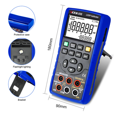 Hoogprecisie Spanning Stroom Loop Kalibrator Handheld Auto Signal Generator Stroom Loop Kalibrator