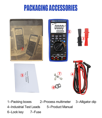 20mA Signal Output 24V Victor 77+ Procesmeter 2 In 1 Digitale Multimeter