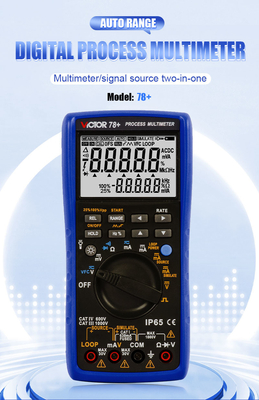 VICTOR 78+ Nieuw product Process Multimeter DCV 1000v ACV VFC Resistance Continuity Digitale Multimeter
