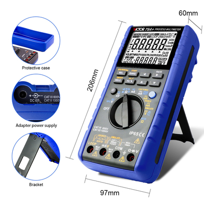 VICTOR 79A+ Professionele multifunctionele proceskalibrator Multimeter Digitale procesmultimeter