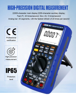 VICTOR 98C+ draadloze Digitale Multimeter 22000 tellingen display auto bereik multimeter