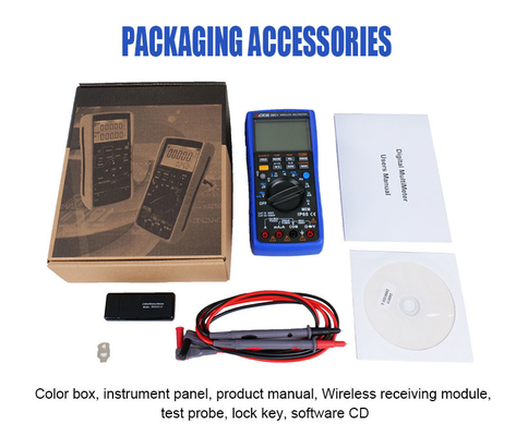 VICTOR 98C+ draadloze Digitale Multimeter 22000 tellingen display auto bereik multimeter