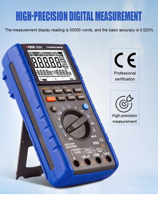 VICTOR189A 0,025% nauwkeurigheid 55000 tellen VICTOR Digitale Multimeter 1000V veiligheidsbeveiliging