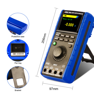 IP65 het Materiaal HART Communication Loop Calibrator van de thermokoppelkaliberbepaling