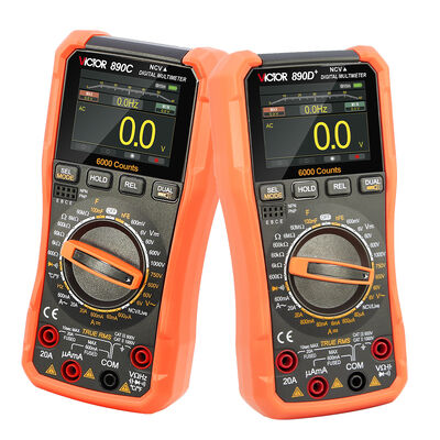 VICTOR 890D+ Digitale Multimeter met TFT-scherm